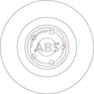 Гальмівний диск A.B.S. 17020 (фото 1)