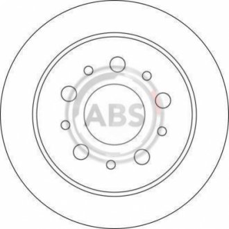 Гальмівний диск A.B.S. 17030 (фото 1)