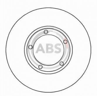 Гальмівний диск (передній) A.B.S. 17035 (фото 1)