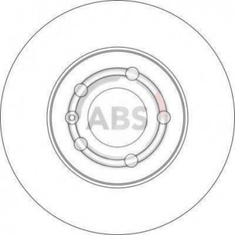 Гальмівний диск (задній) A.B.S. 17059 (фото 1)