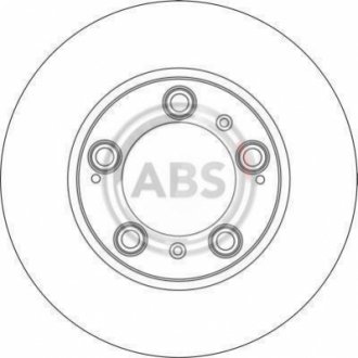 Гальмівний диск A.B.S. 17074 (фото 1)