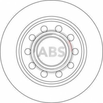 Гальмівний диск A.B.S. 17239 (фото 1)