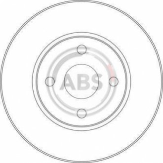 Гальмівний диск A.B.S. 17453 (фото 1)