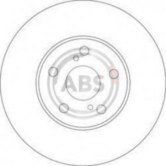 Тормозной диск (передний) A.B.S. 17508 (фото 1)