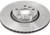 Тормозной диск (передний) A.B.S. 17753 (фото 1)