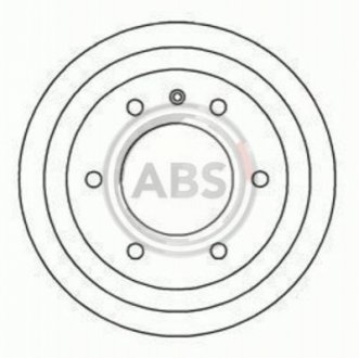 Гальмівний барабан A.B.S. 2348S (фото 1)