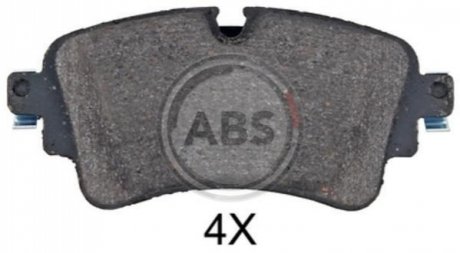 Гальмівні колодки, дискові (набір) A.B.S. 35114 (фото 1)
