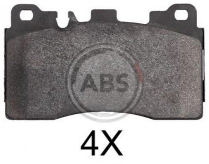 Дисковые тормозные колодки (задние) A.B.S. 37867 (фото 1)
