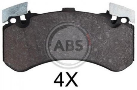 Дисковые тормозные колодки (передние) A.B.S. 37894 (фото 1)