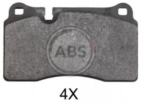 Дисковые тормозные колодки (передние) A.B.S. 37895 (фото 1)