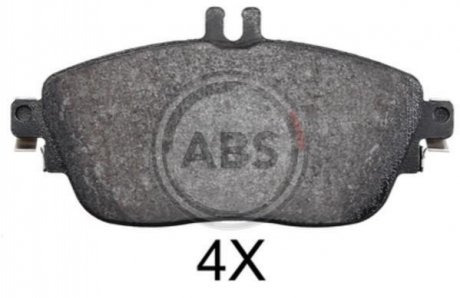 Дискові гальмівні колодки (передні) A.B.S. 37911 (фото 1)