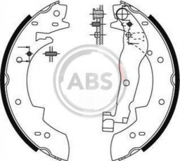 Барабанные тормозные колодки A.B.S. 8915 (фото 1)