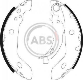 Колодки ручного тормоза A.B.S. 9041 (фото 1)