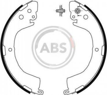 Колодки гальмівні задн. L200/Strakar/L400/Space Gear 94-07 A.B.S. 9050 (фото 1)