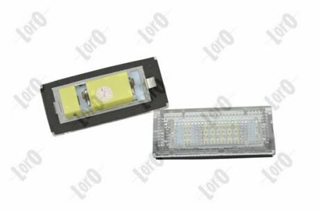 Лiхтар пiдсвiчування номерного знаку к-т LED Abakus L042100003LED (фото 1)