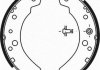 Дисковые тормозные колодки (задние) ABE C0G017ABE (фото 1)