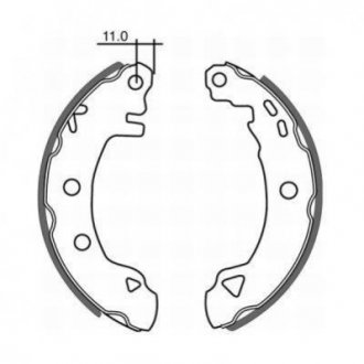 Дискові гальмівні колодки (задні) C0R006ABE