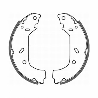 Дисковые тормозные колодки (задние) C0P015ABE