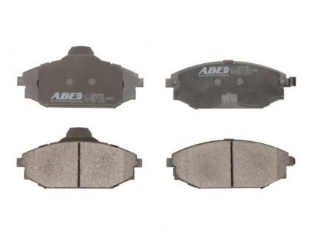 Дисковые тормозные колодки (передние) ABE C10507ABE (фото 1)