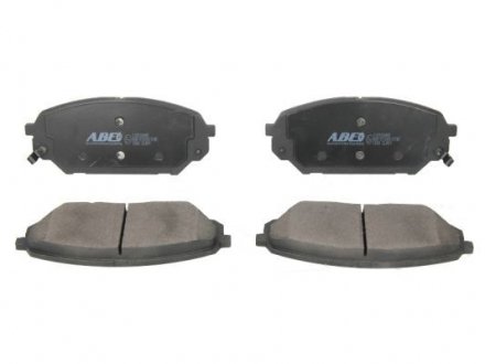 Дисковые тормозные колодки (передние) ABE C10526ABE (фото 1)