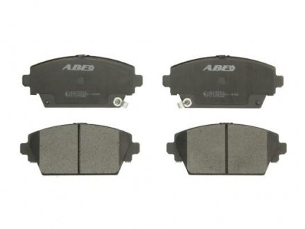 Дисковые тормозные колодки (передние) ABE C11070ABE (фото 1)