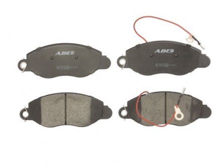 Дисковые тормозные колодки (передние) ABE C11087ABE (фото 1)