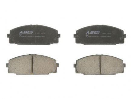 Дисковые тормозные колодки (передние) ABE C12048ABE (фото 1)