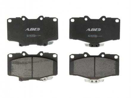 Дисковые тормозные колодки (передние) ABE C12071ABE (фото 1)