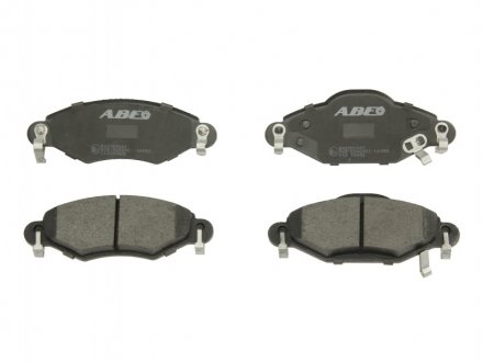 Дисковые тормозные колодки (передние) ABE C12103ABE (фото 1)