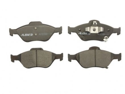 Дисковые тормозные колодки (передние) ABE C12118ABE (фото 1)