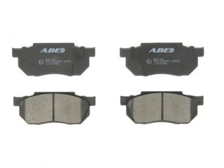 Дисковые тормозные колодки (передние) ABE C14019ABE (фото 1)
