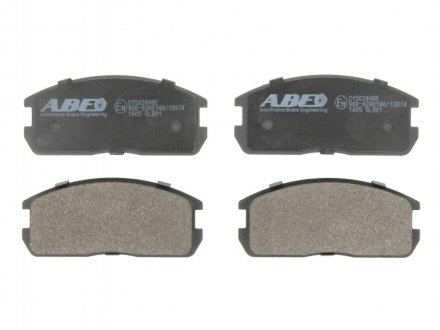 Дисковые тормозные колодки (передние) ABE C15024ABE (фото 1)