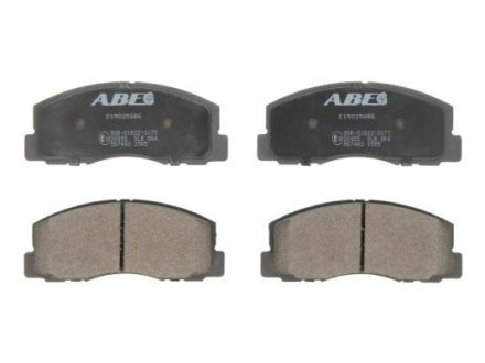 Дисковые тормозные колодки (передние) ABE C15025ABE (фото 1)