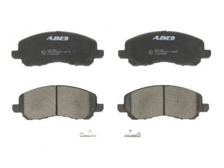 Дисковые тормозные колодки (передние) ABE C15044ABE (фото 1)