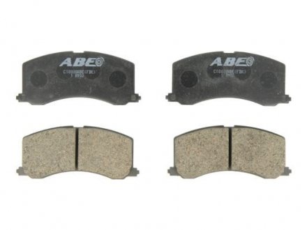 Дисковые тормозные колодки (передние) ABE C18000ABE (фото 1)
