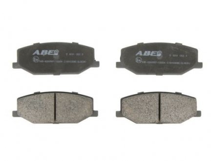 Дисковые тормозные колодки (передние) ABE C18003ABE (фото 1)