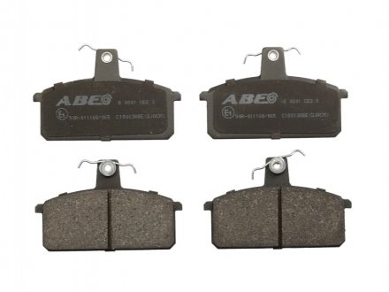 Дискові гальмівні колодки (передні) ABE C18013ABE (фото 1)