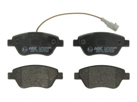 Дисковые тормозные колодки (передние) ABE C1F036ABE (фото 1)