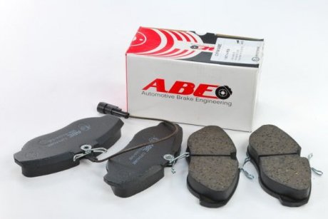 Дисковые тормозные колодки (передние) ABE C1F041ABE (фото 1)