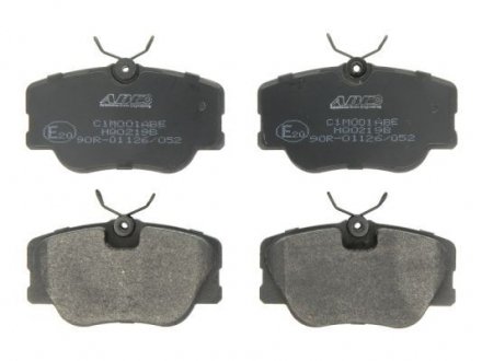 Дисковые тормозные колодки (передние) ABE C1M001ABE (фото 1)