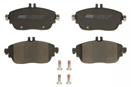 Дисковые тормозные колодки (передние) ABE C1M060ABE (фото 1)
