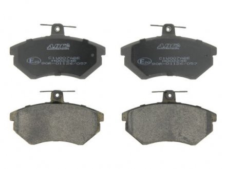Дисковые тормозные колодки (передние) ABE C1W007ABE (фото 1)