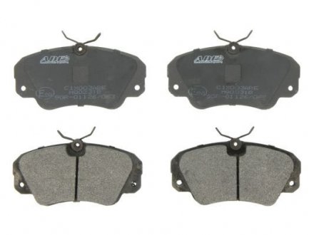 Дисковые тормозные колодки (передние) ABE C1X003ABE (фото 1)