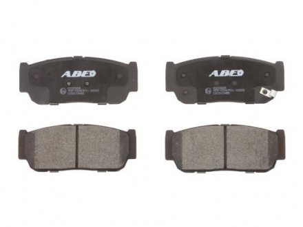 Дисковые тормозные колодки (задние) ABE C20010ABE (фото 1)