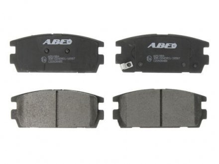 Дисковые тормозные колодки (задние) ABE C20506ABE (фото 1)