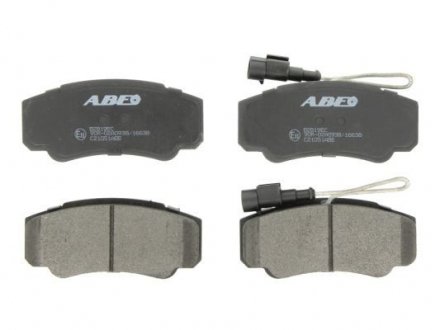 Дисковые тормозные колодки (задние) ABE C21051ABE (фото 1)