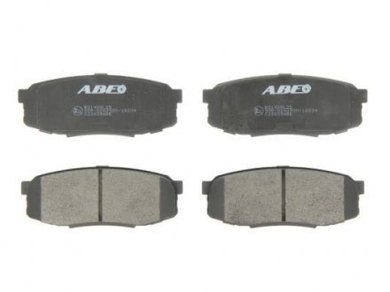 Дисковые тормозные колодки (задние) ABE C22039ABE (фото 1)