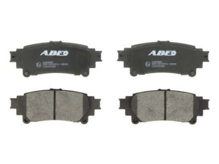 Дисковые тормозные колодки (задние) ABE C22042ABE (фото 1)