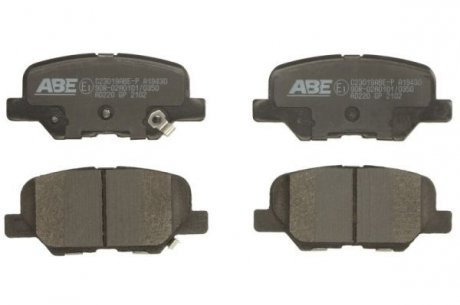 Дисковые тормозные колодки (задние) ABE C23019ABE (фото 1)