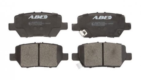 Дисковые тормозные колодки (задние) ABE C24016ABE (фото 1)